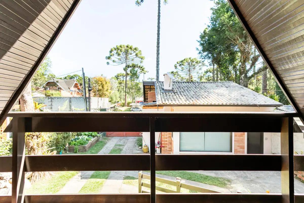 Chale Pinot Com Lareira Villa Campos do Jordao Bagian luar foto